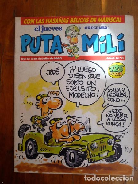 C&oacute;mics: PUTA MILI. A&ntilde;o I ; N&ordm; 3 ; Del 15 al 21 de julio de 1992 - Foto 1
