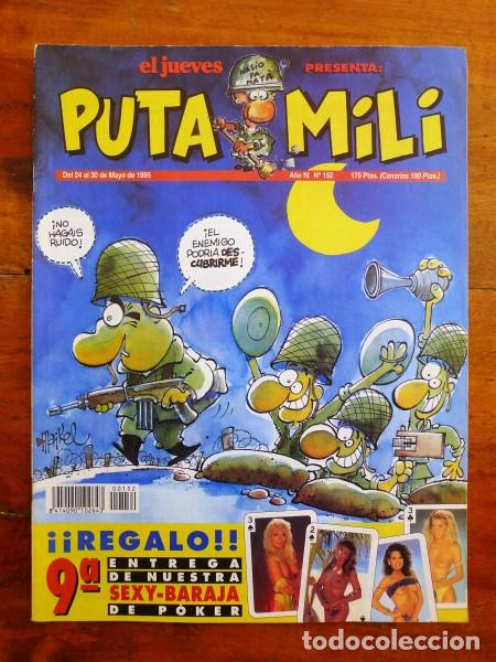 C&oacute;mics: PUTA MILI. A&ntilde;o IV ; N&ordm; 152 ; Del 24 al 30 de mayo de 1995 - Foto 1