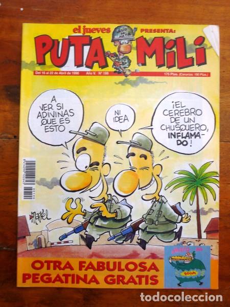 C&oacute;mics: PUTA MILI. A&ntilde;o V ; N&ordm; 199 ; Del 16 al 22 de abril de 1996 - Foto 1