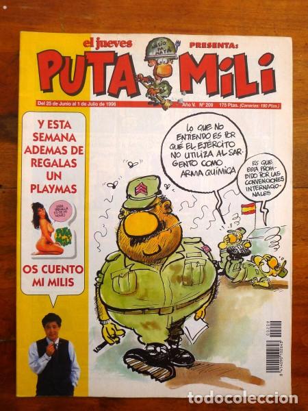 C&oacute;mics: PUTA MILI. A&ntilde;o V ; N&ordm; 209 ; Del 25 de junio al 1 de julio de 1996 - Foto 1