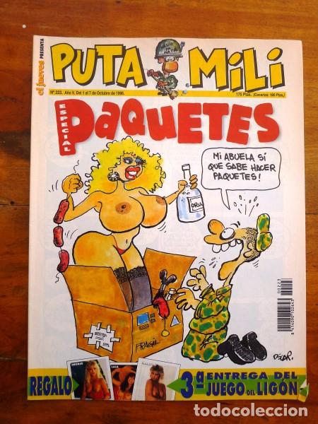 C&oacute;mics: PUTA MILI. A&ntilde;o V ; N&ordm; 223 ; Del 1 al 7 de octubre de 1996 - Foto 1