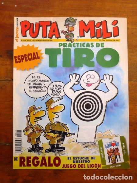 C&oacute;mics: PUTA MILI. A&ntilde;o V ; N&ordm; 224 ; Del 8 al 14 de octubre de 1996 - Foto 1