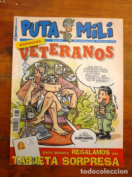 C&oacute;mics: PUTA MILI. A&ntilde;o V ; N&ordm; 232 ; Del 3 al 9 de diciembre de 1996 - Foto 1