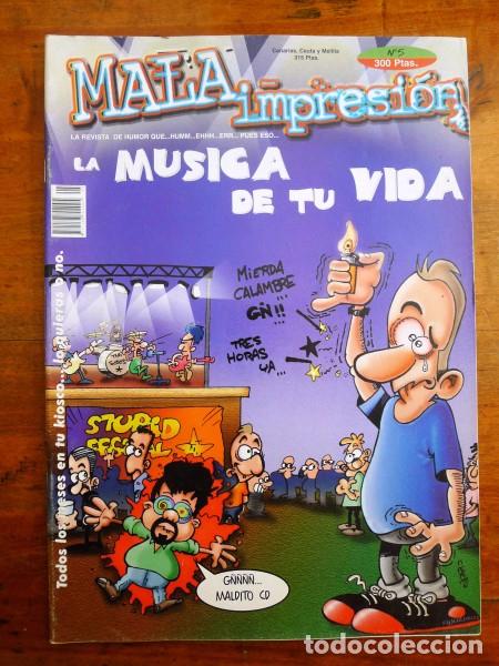C&oacute;mics: MALA IMPRESI&Oacute;N. N&ordm; 5 ; 31 agosto 1998 - Foto 1
