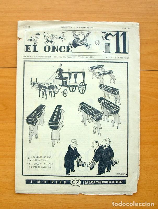 C&oacute;mics: El once, n&ordm; 261 - Publicado el 17 de enero de 1950 - Foto 1