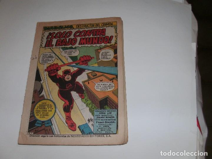 C&oacute;mics: DIABOLICO , DESTRUCTOR DEL CRIMEN - - Foto 1