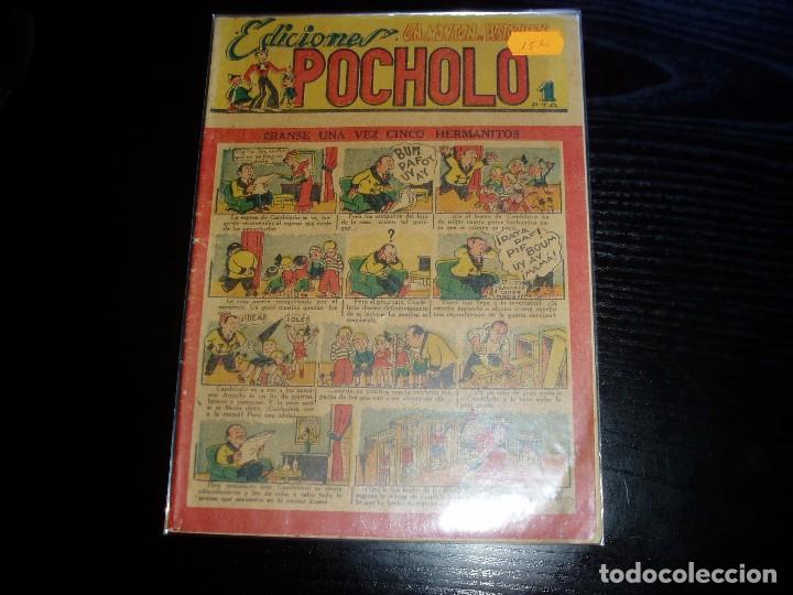 C&oacute;mics: EDICIONES POCHOLO. ERASE UNA VEZ CINCO HERMANITOS. E.VIVES. ORIGINAL. 1 PTA - Foto 1