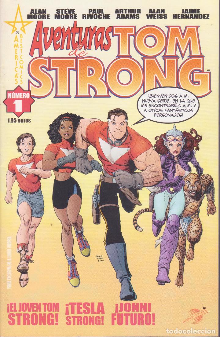 C&oacute;mics: WORLD COMICS - AVENTURAS DE TOM STRONG  -- N&ordm; 1 - Foto 1