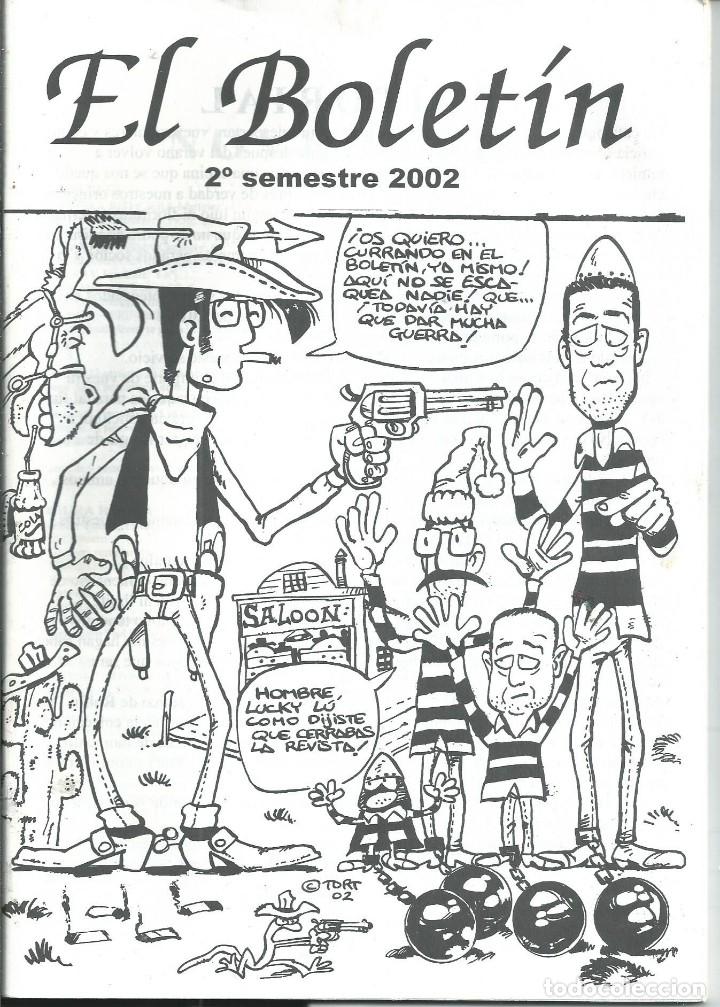 Comics: CATALOGO COMIC  EL BOLETIN 2&ordm; SEMESTRE 2002. 80 PAG DE VALORACIONES EN 2002 COLECCIONISTAS