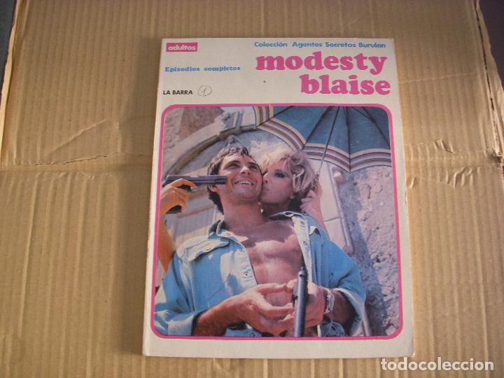 C&oacute;mics: MODESTY BLAISE, LA BARRA, EDITORIAL BURULAN - Foto 1
