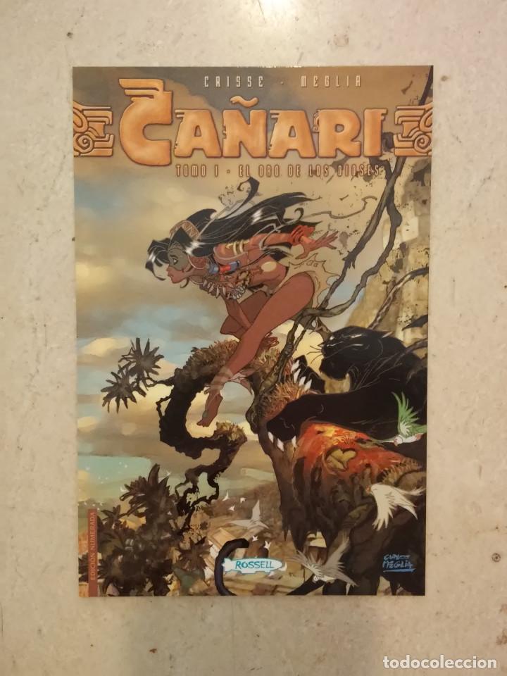 C&oacute;mics: POSTAL ORIGINAL 10*15 - CA&Ntilde;ARI - TOMO 1 - EL ORO DE LOS DIOSES - COMICS - Foto 1