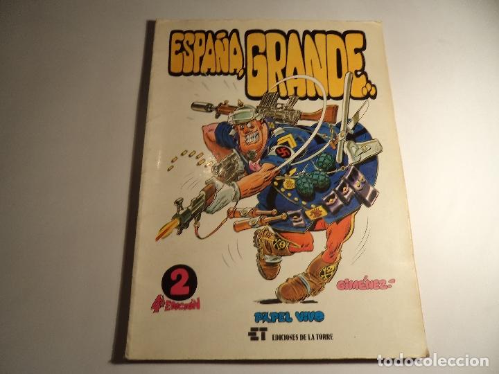 C&oacute;mics: papel vivo. n&ordm; 2. ediciones la torre. (m-8) - Foto 1