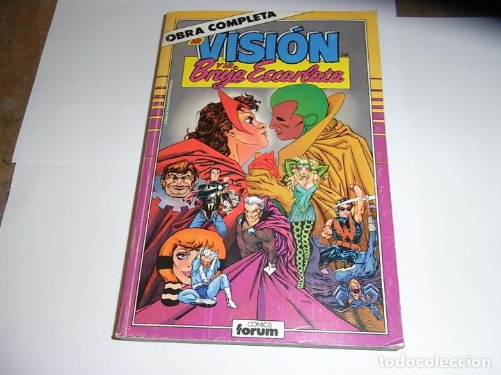 C&oacute;mics: La Vision y la bruja escarlata, Obra Completa, Comics Forum - Foto 1