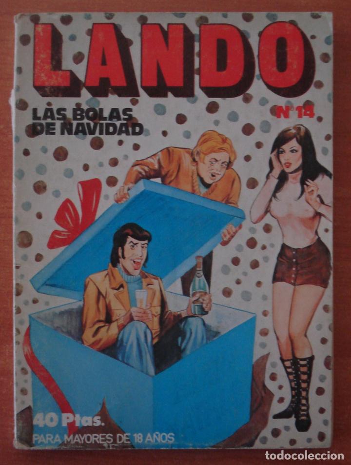 C&oacute;mics: LANDO. Las bolas de navidad. N&ordm; 14. Ediciones ElViberia. - Foto 1