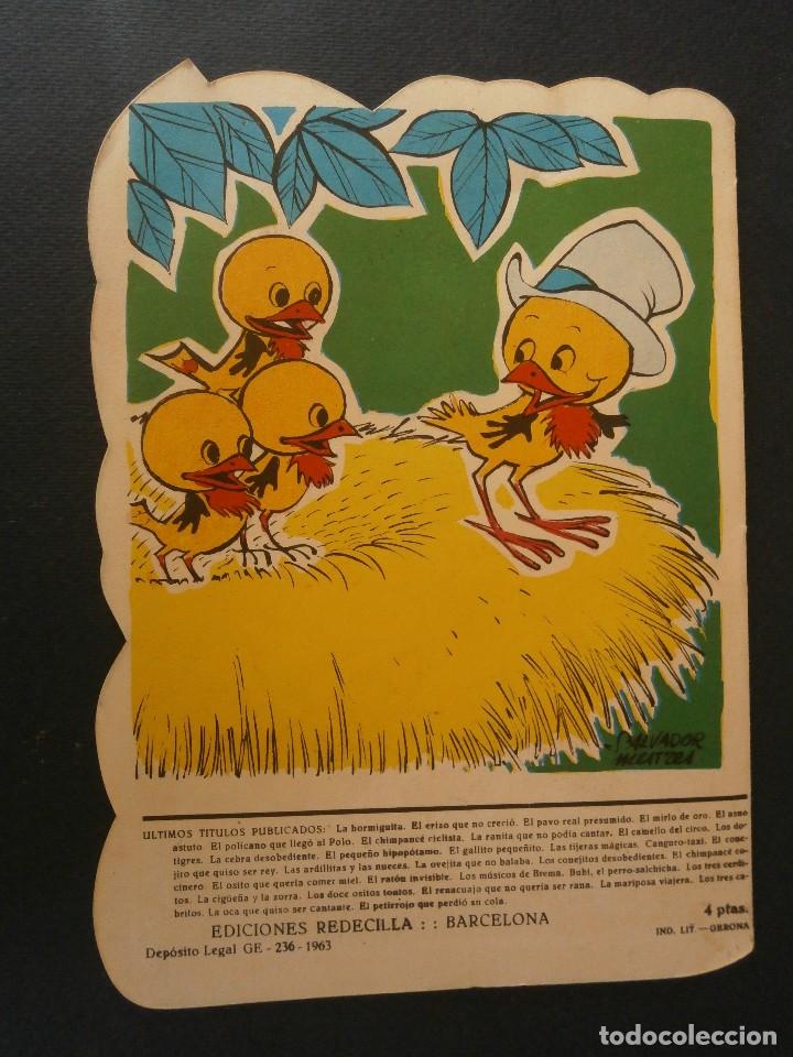 C&oacute;mics: cuento troquelado  - el petirrojo que perdio su cola - ediciones redecilla -  1963 - Foto 2