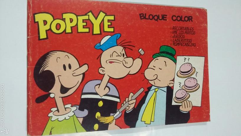 C&oacute;mics: Popeye - bloque color - 1981 TDKc6 - Foto 1