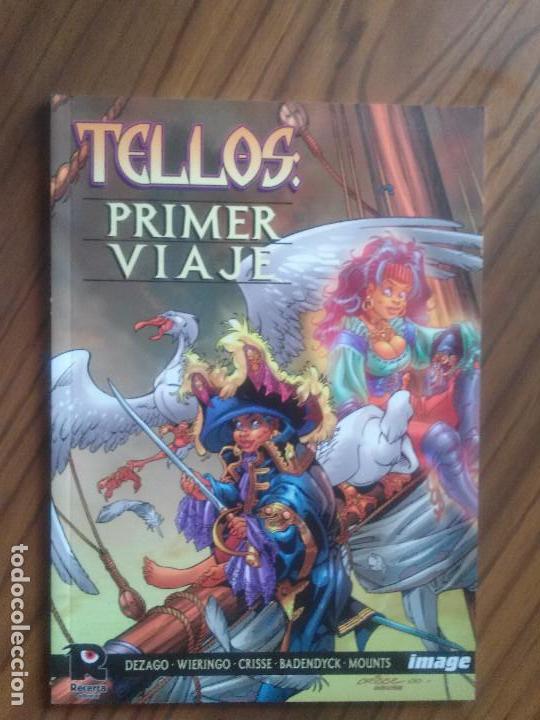 Fumetti: TELLOS: PRIMER VIAJE. DEZAGO. WIERINGO. CRISSE. TOMO. R&Uacute;STICA. BUEN ESTADO.