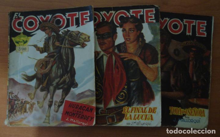 C&oacute;mics: Lote de 3 novelas EL COYOTE. Editorial Cliper. - Foto 1
