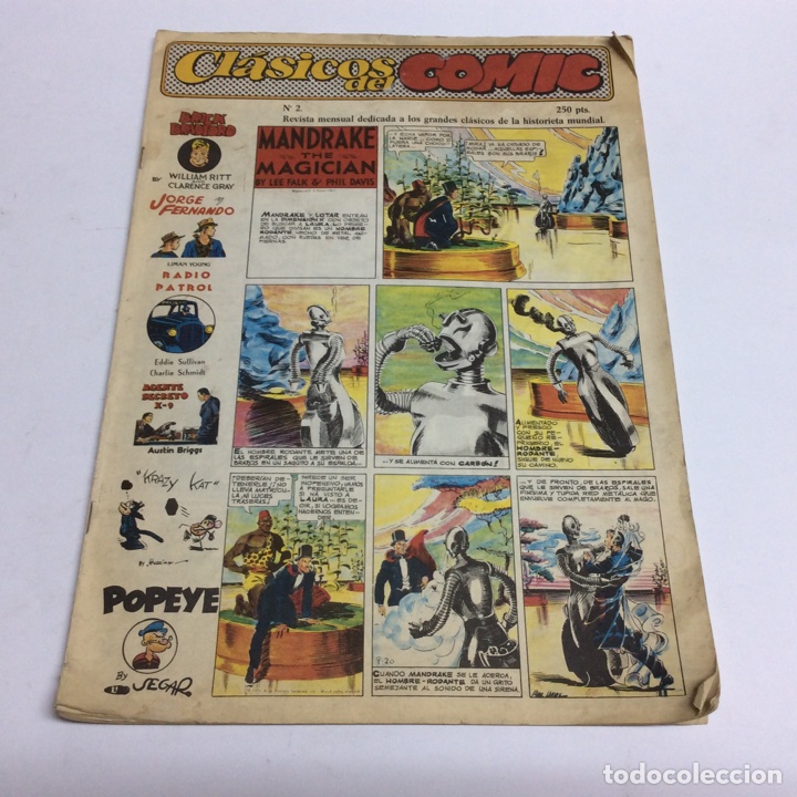 Comics: Cl&aacute;sicos del c&oacute;mic n&ordm; 2