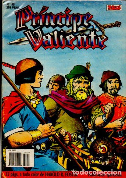 C&oacute;mics: PRINCIPE VALIENTE - N&ordm; 55 - EDICION HISTORICA / TEBEOS - Foto 1
