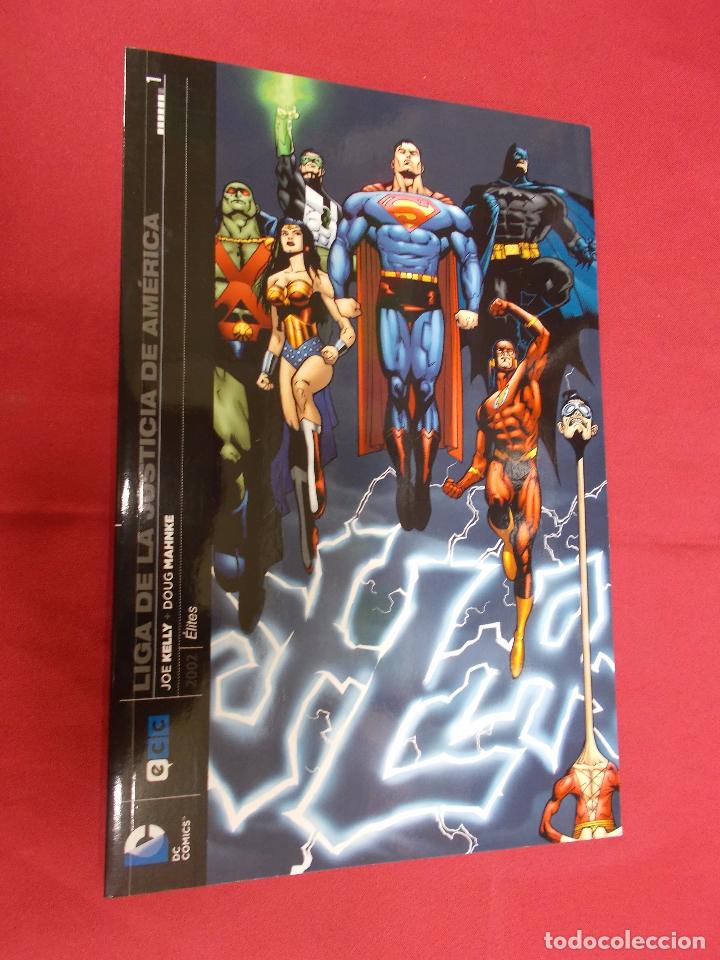 C&oacute;mics: LIGA DE LA JUSTICIA DE AM&Eacute;RICA. N&ordm; 1. &Eacute;LITES. ECC EDICIONES - Foto 1