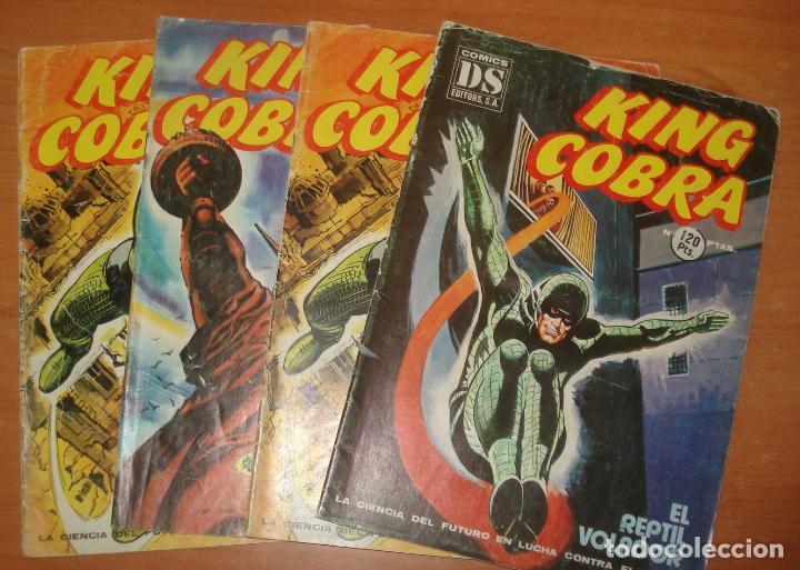 C&oacute;mics: Lote de 2 comics KING COBRA. Editorial Dalmau Socias. A&ntilde;o 1981. - Foto 1