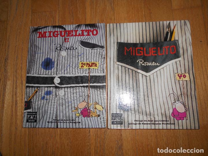 C&oacute;mics: MIGUELITO Y MIGUELITO II, 2 Tomos Romeu PRIMERA EDICION - Foto 1
