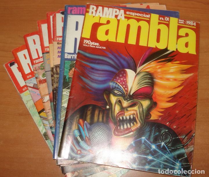 C&oacute;mics: RAMPA RAMBLA. Lote de 5 comics. Editorial Garcia y Bea. - Foto 1