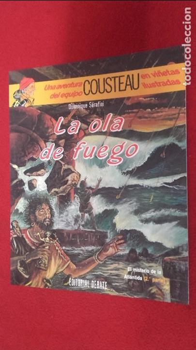 C&oacute;mics: COUSTEAU - LA OLA DE FUEGO - SERAFINI - ED. DEBATE - RUSTICA - Foto 1
