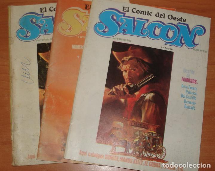 C&oacute;mics: Lote de 3 comics SALOON. Editorial Hitpress. - Foto 1