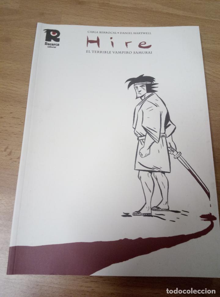 C&oacute;mics: HIRE. EL TERRIBLE VAMPIRO SAMURAI. RECERCA EDITORIAL. R&Uacute;STICA. - Foto 1