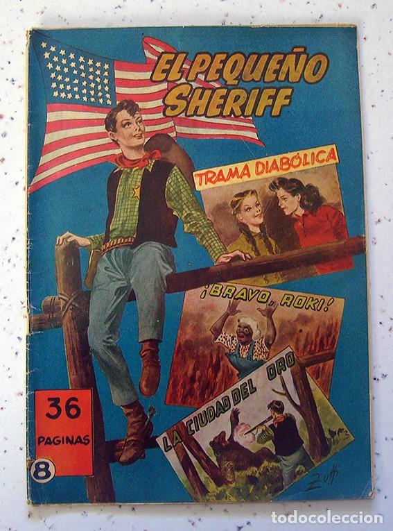 C&oacute;mics: COLECCION MUCHACHOS INTR&Eacute;PIDOS . EL PEQUE&Ntilde;O SHERIFF . NUMERO 8 - Foto 1