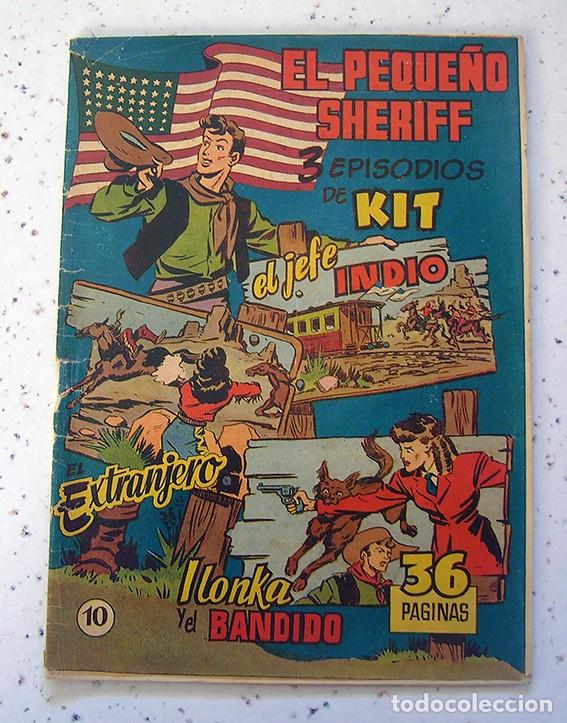 C&oacute;mics: COLECCION MUCHACHOS INTR&Eacute;PIDOS . EL PEQUE&Ntilde;O SHERIFF . NUMERO 10 - Foto 1