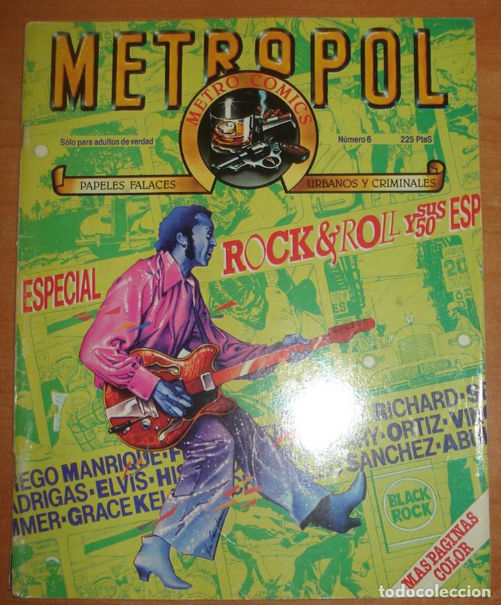 C&oacute;mics: METROPOL N&ordm; 6. Especial Rock&Roll. Editorial Metropol. - Foto 1