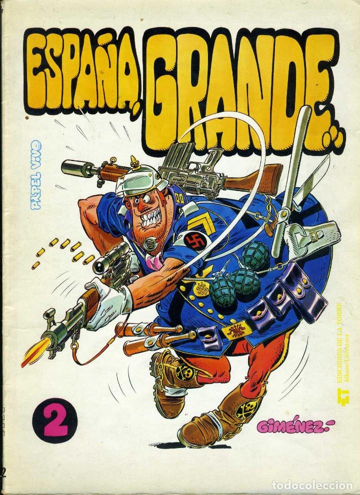 C&oacute;mics: ESPA&Ntilde;A, GRANDE N&ordm; 2.GIMENEZ. EDICIONES DE LA TORRE. 1978 - Foto 1