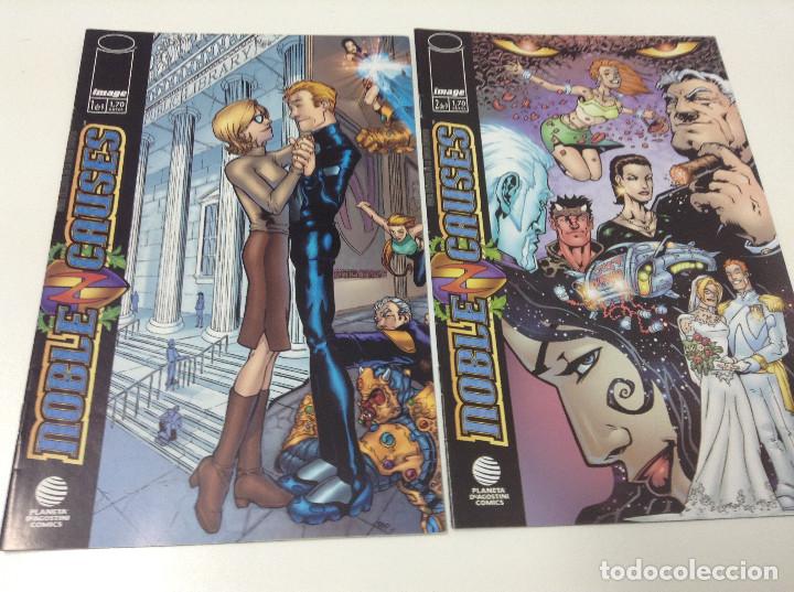 C&oacute;mics: NOBLE CAUSES COLECCION COMPLETA 1-9 - Foto 2