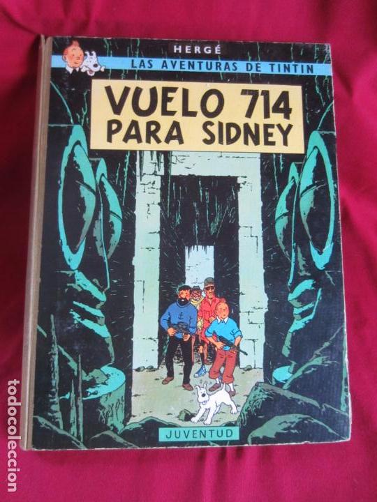 C&oacute;mics: TINTIN - VUELO 714 PARA SIDNEY - 1969 - HERG&Eacute; - Foto 1