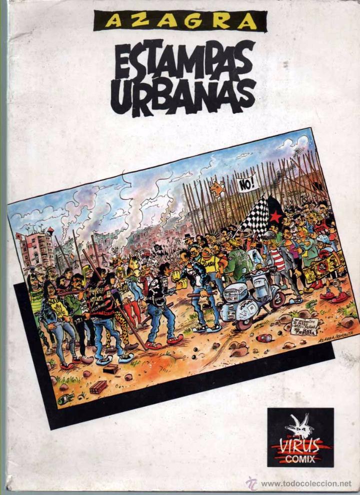 C&oacute;mics: ESTAMPAS URBANAS. AZAGRA. VIRUS COMIX - Foto 1