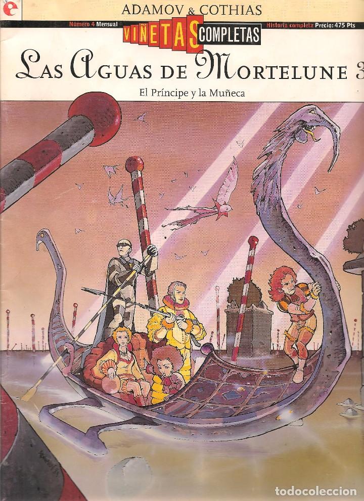 C&oacute;mics: VI&Ntilde;ETAS. N&ordm; 4. LAS AGUAS DE MORTELUNE 3- GLENAT ENERO 1994. C/A5