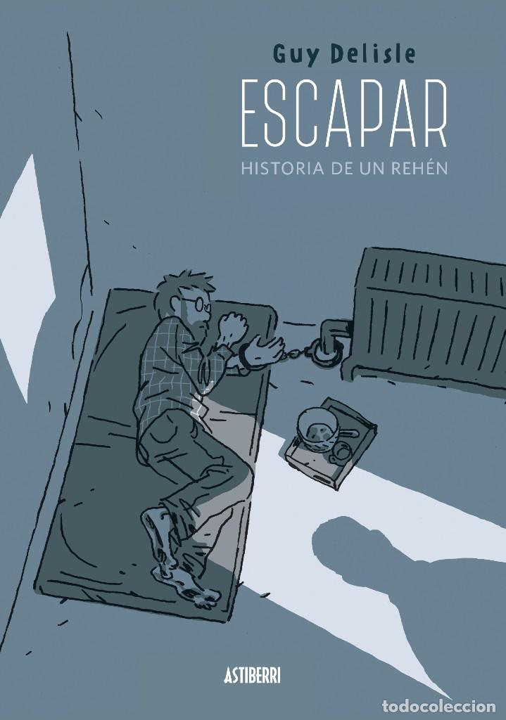 C&oacute;mics: C&oacute;mics. Escapar. Historia de un reh&eacute;n - Guy Delisle (Carton&eacute;) - Foto 1