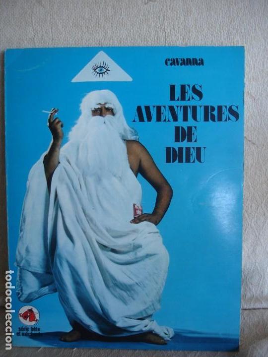 C&oacute;mics: cavanna: Les aventures de Dieu editions du square. 1971 - Foto 1
