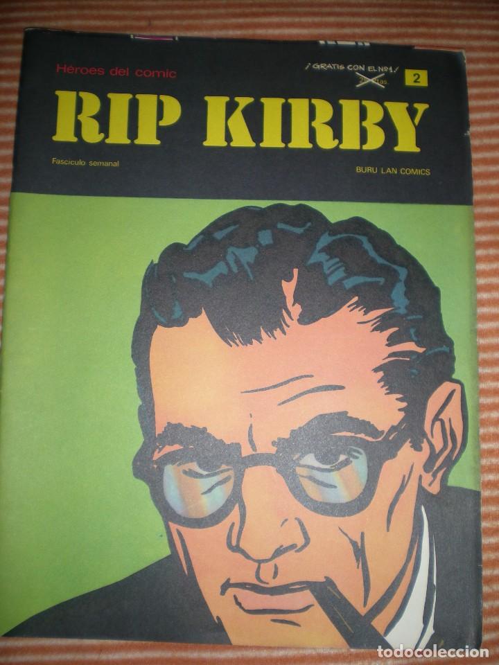 C&oacute;mics: antiguo c&oacute;mic a&ntilde;o 1973 h&eacute;roes del c&oacute;mic rip kirby n&ordm; 2 buru lan comic como nuevo - Foto 1
