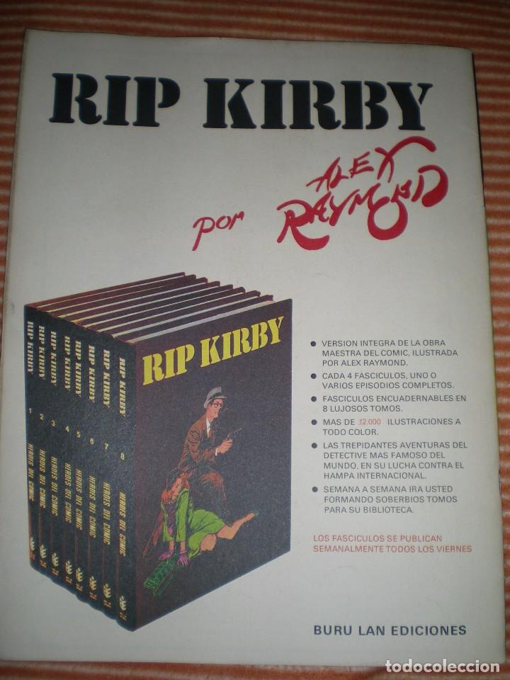 C&oacute;mics: antiguo c&oacute;mic a&ntilde;o 1973 h&eacute;roes del c&oacute;mic rip kirby n&ordm; 2 buru lan comic como nuevo - Foto 4