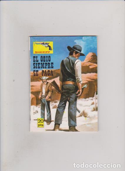 C&oacute;mics: SHERIFF - EL ODIO SIEMPRE SE PAGA - EDITORIAL VILMAR 1981 - Foto 1