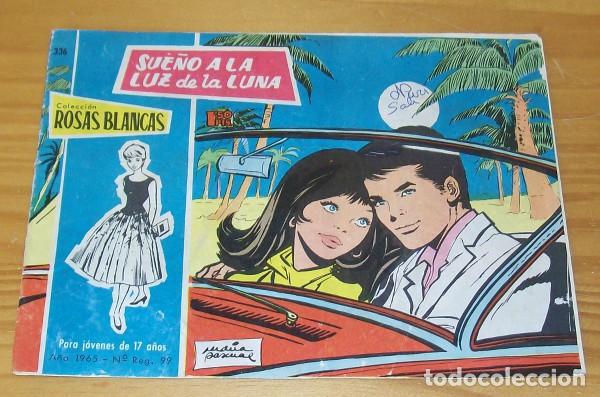 Comics: ROSAS BLANCAS 336 SUE&Ntilde;O A LA LUZ DE LA LUNA. EDICIONES TORAY