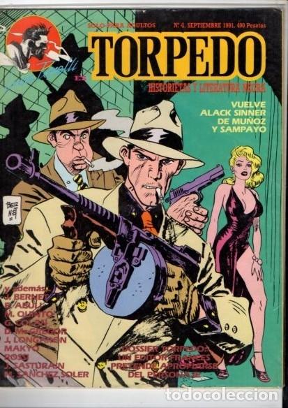 C&oacute;mics: TORPEDO - N&ordm; 4 / SEPTIEMBRE 1991 - LUCA TORELLI - Foto 1