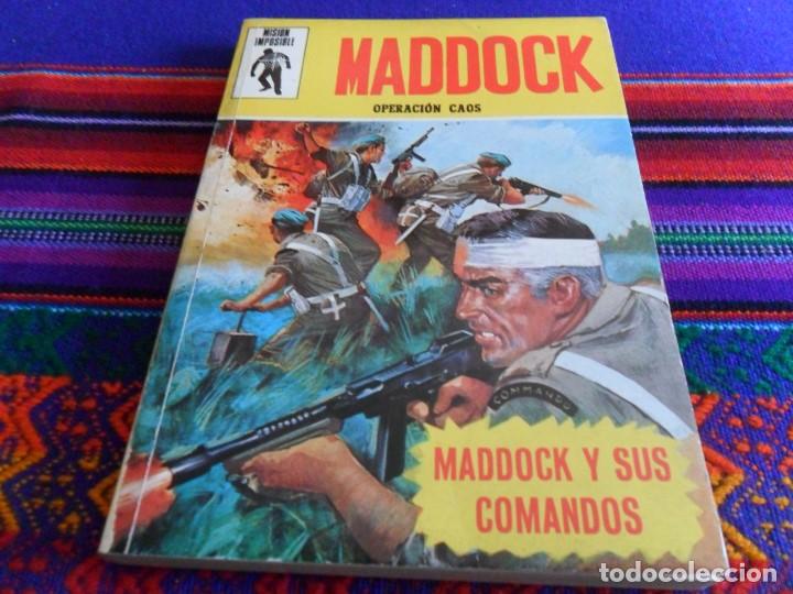 C&oacute;mics: MISI&Oacute;N IMPOSIBLE N&ordm; 4 MADDOCK. EUREDIT 1970. MADDOCK Y SUS COMANDOS. NUEVO. - Foto 1