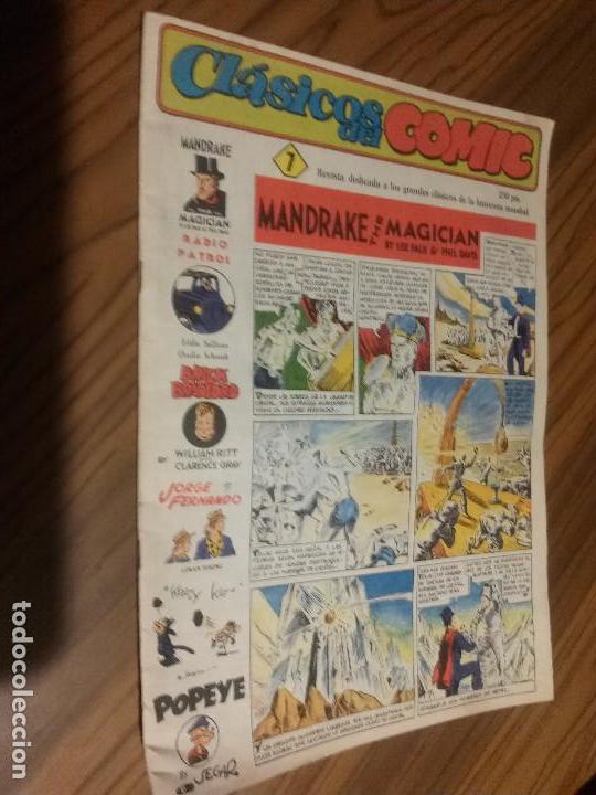 Comics: CL&Aacute;SICOS DEL COMIC 7. REVISTA DEDICADA A LOS CL&Aacute;SICOS DEL COMIC. GRAPA. BUEN ESTADO. DESCATALOGADO