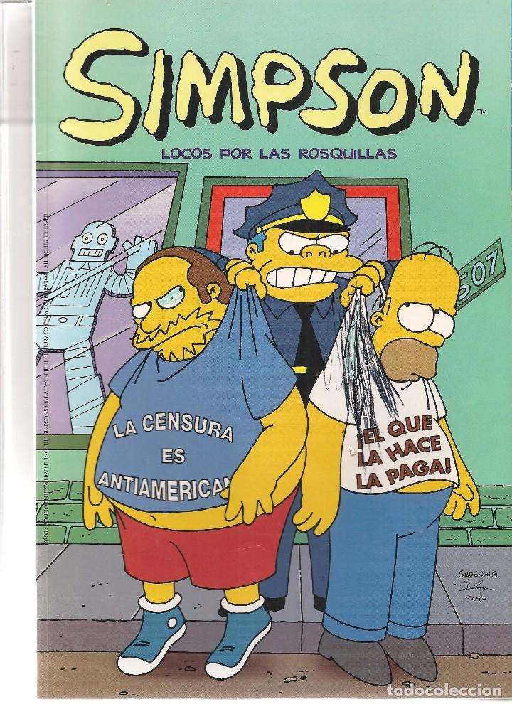 C&oacute;mics: SIMPSON. LOCOS POR LAS ROSQUILLAS.  BONGO/EDICIONES B 2004. (ST/) - Foto 1