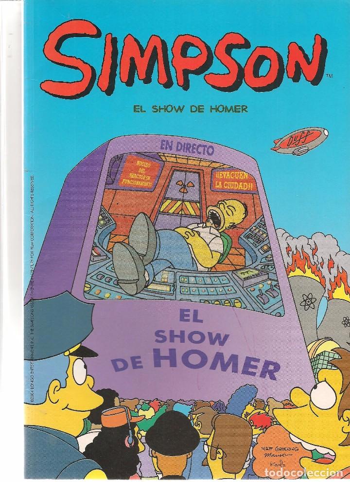 C&oacute;mics: SIMPSON. EL SHOW DE HOMER. BONGO/EDICIONES B 2004. (ST/) - Foto 1